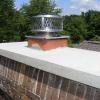 Installed new concrete crown and new chimney lining system in Santa Claus, Indiana.