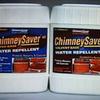 Chimney Saver water repellent backed with a (10 year warranty) 100% breathable. Comes in water base or solvent base. 