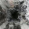 On this inspection we found evidence of a chimney fire. Salem, Indiana. Give us a call, a CSIA certified professional to inspect your chimney.