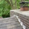 Deteriorated chimney. (water damage)  Jasper, Indiana.